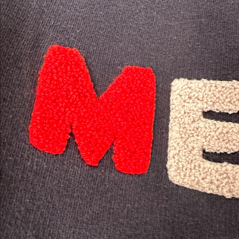 Holiday Sweatshirt with MERRY Letters - Picture 3 of 8